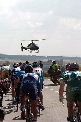In the hill zone watch for low flying helicopters