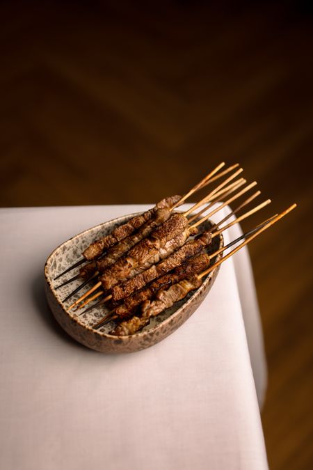 Arrosticini at Auguste
