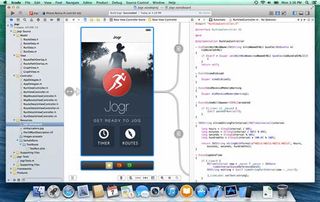 Xcode is the dev environment you'll need for iOS and Mac games