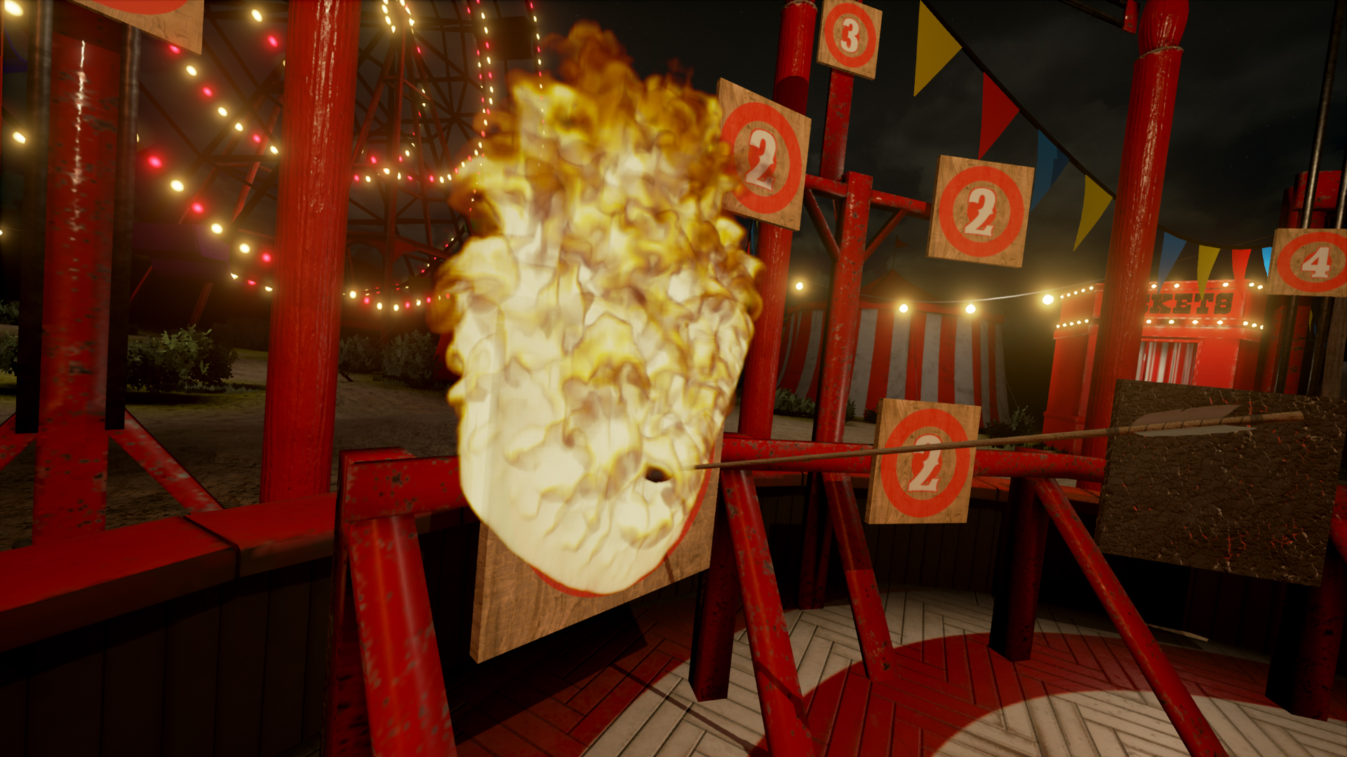 VR Funhouse Fire Archer