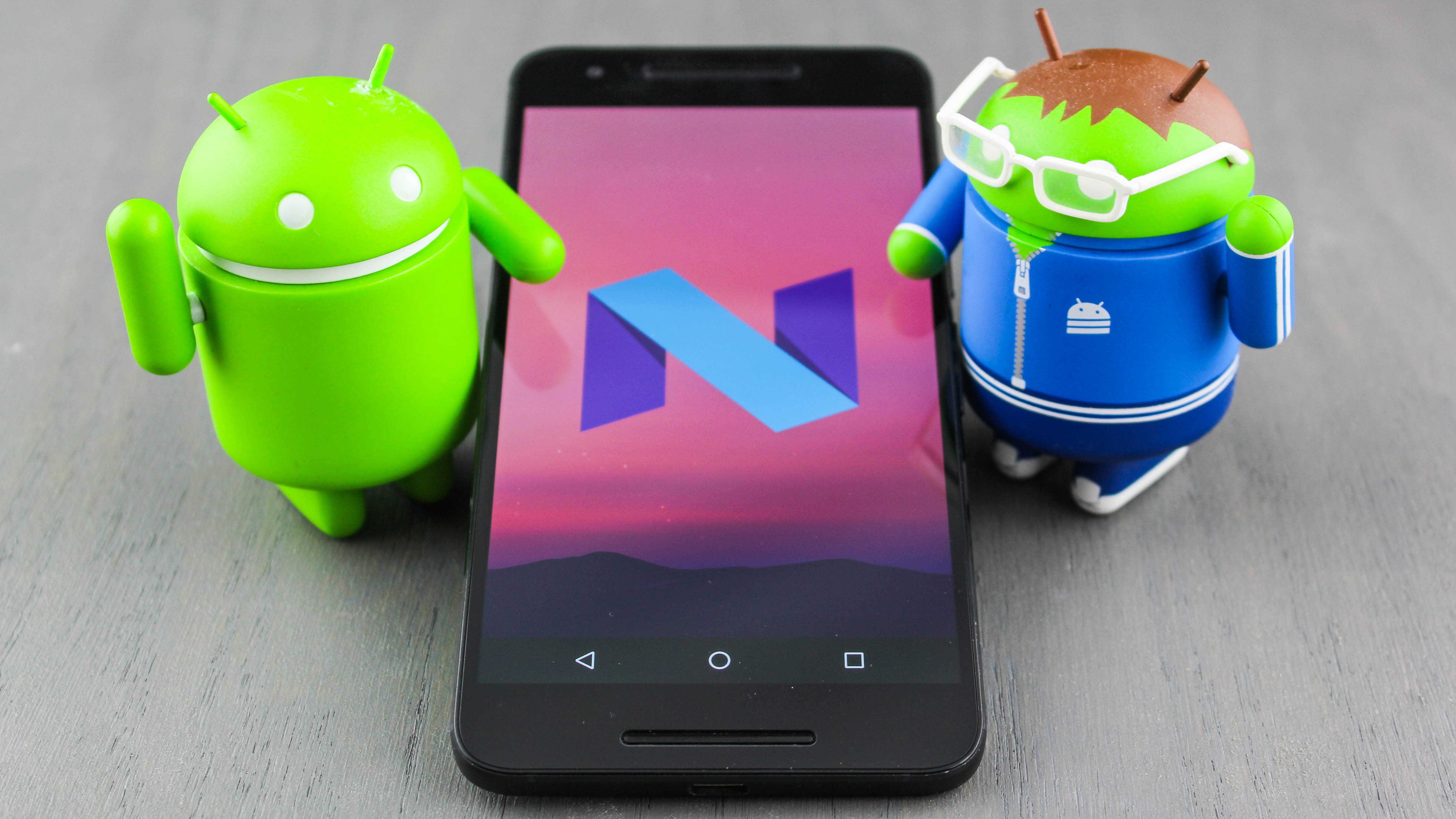 smartphones Android Nougat 7.1 browsers internet