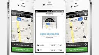 Uber app offers olive branch to protesting London cabbies with UberTAXI option