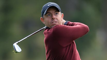 Rory McIlroy at the pro-am for the BMW Championship at Wentworth