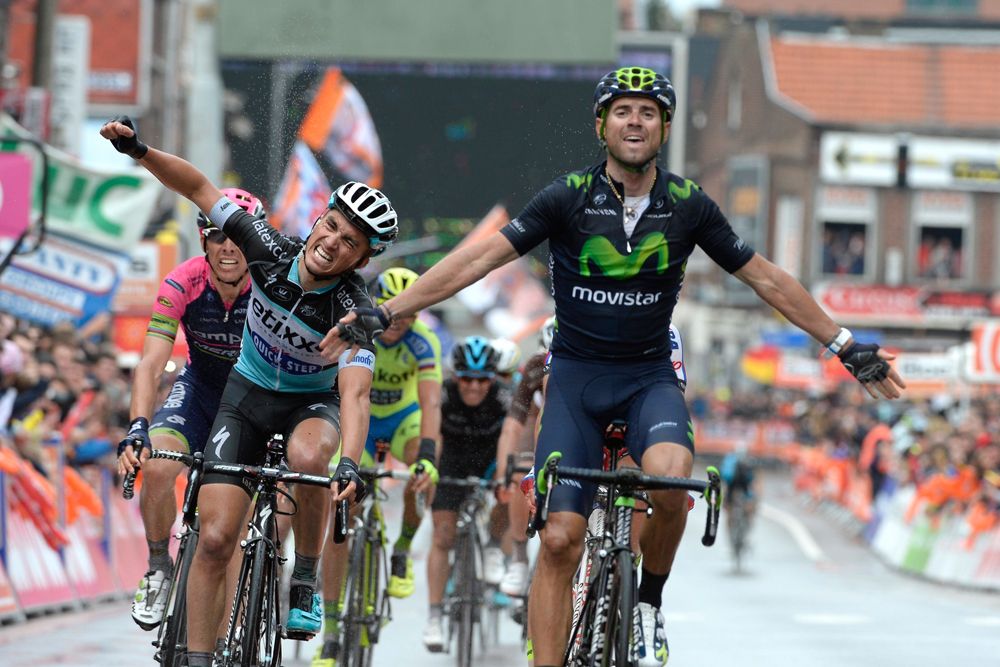 Alejandro Valverde (Movistar) comes out on top in Liege-Bastogne-Liege