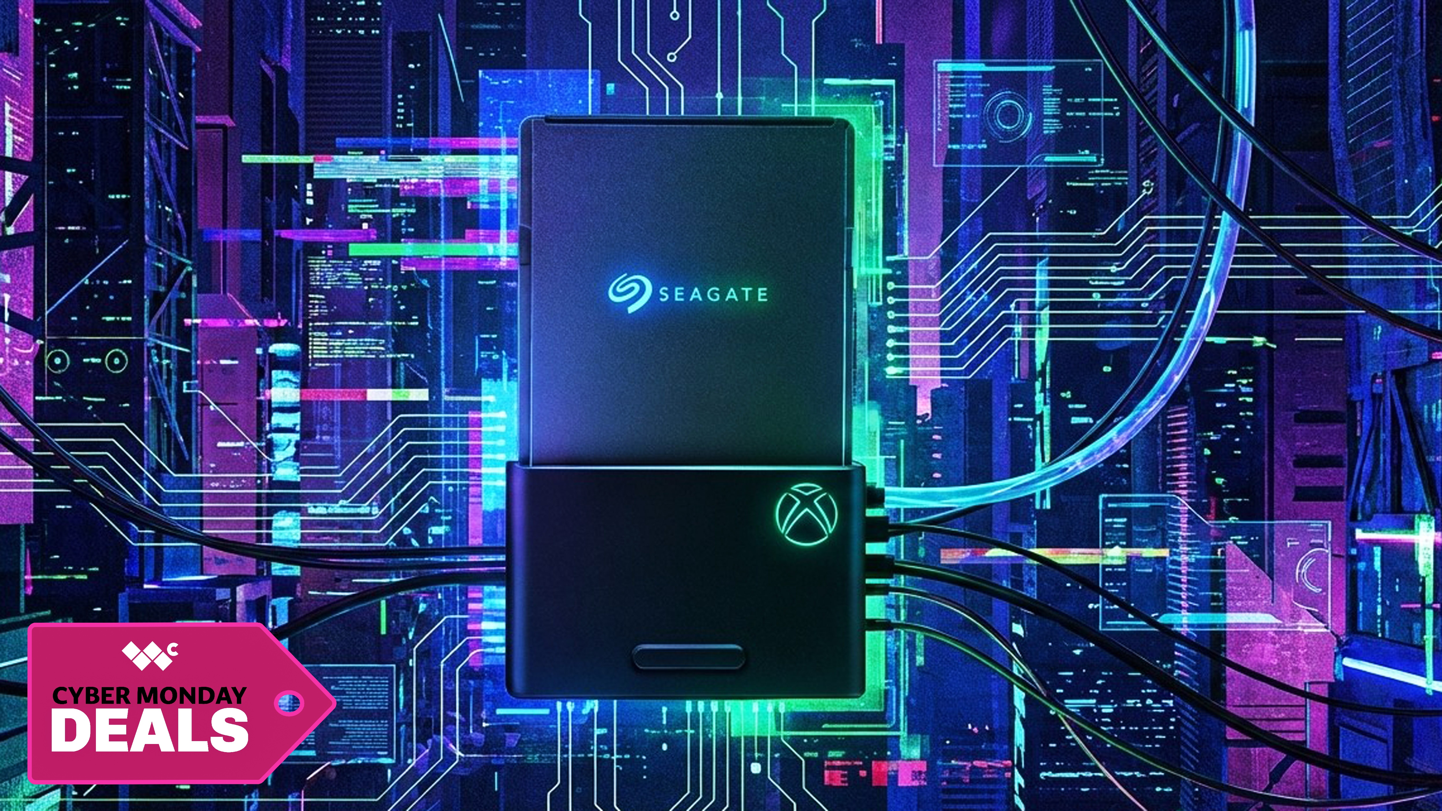Segate expansion card for Xbox Series X and Series S.