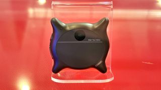 Snapdragon Looki AI pin on display at MWC 2026