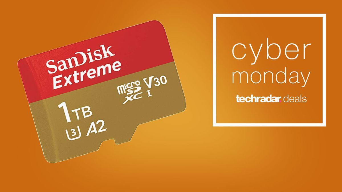 Cyber Monday microSD card