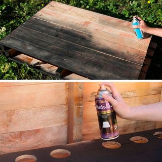 paint the back planks