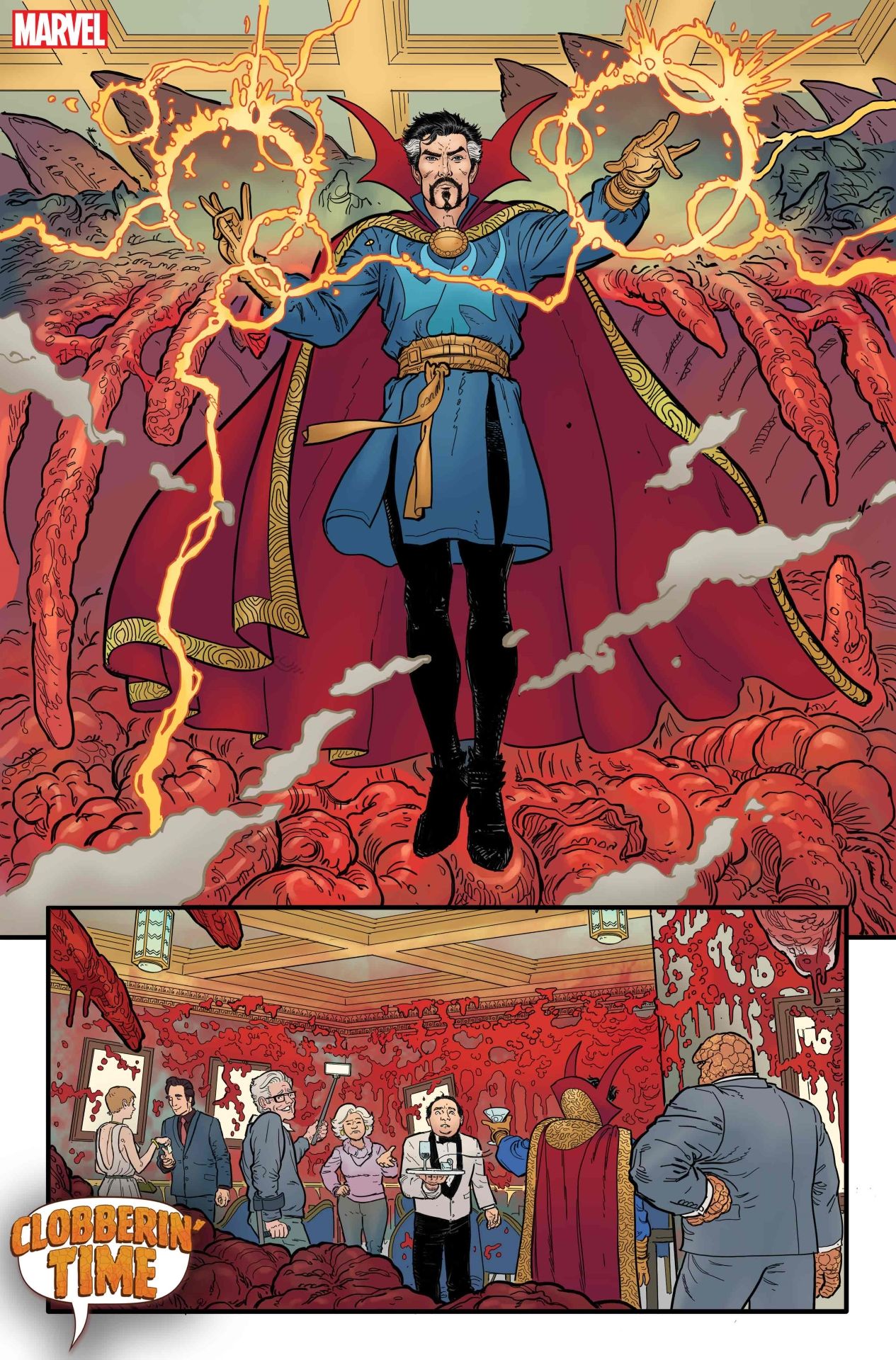Clobberin' Time #3 interior art