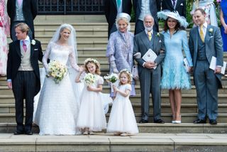 The wedding of Lady Gabriella Windsor and Thomas Kingston at St. George's Chapel