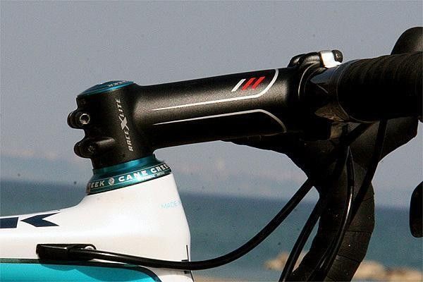 Cane Creek provides the team with a custom version of its excellent 110 headset.