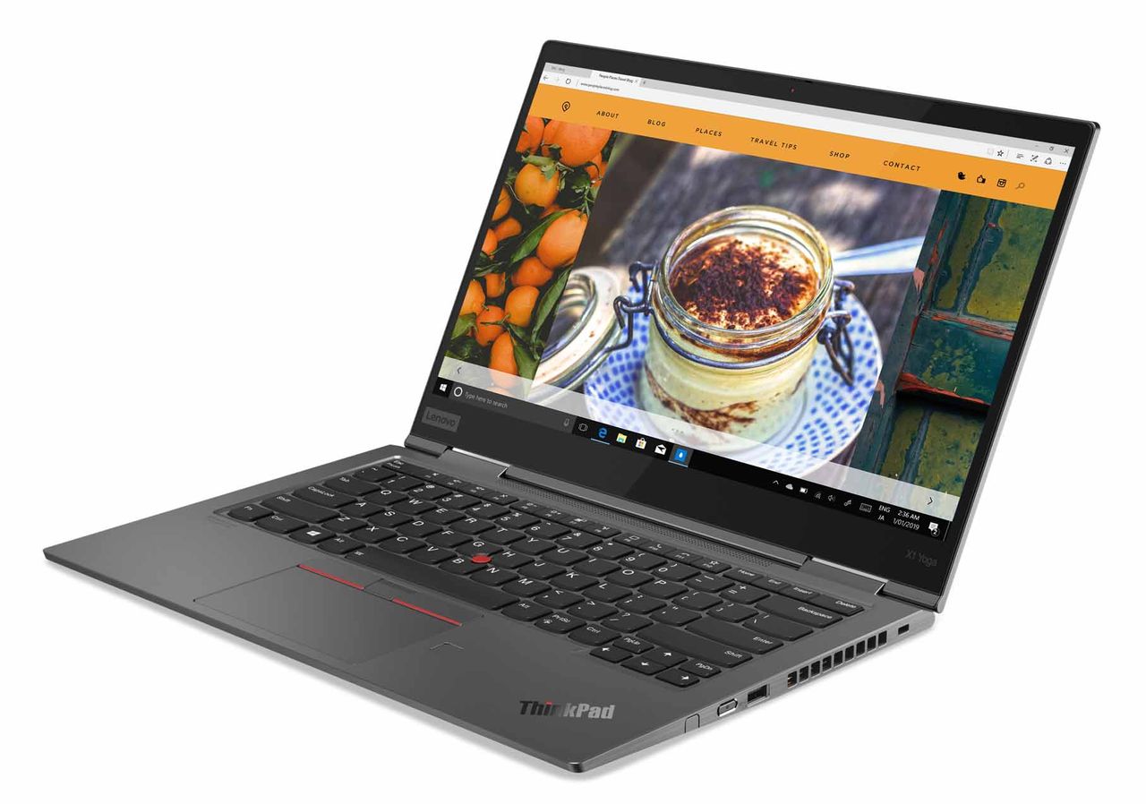 Lenovo ThinkPad X1 Yoga Gen 5 open front