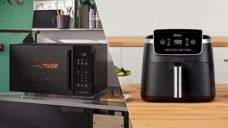 IKEA microwave vs Ninja air fryer