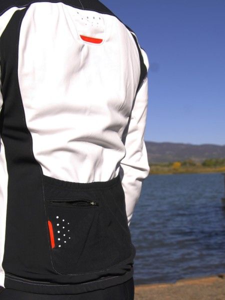The two-plus-one rear pocket arrangement offers reasonable stowage but they're rather small
