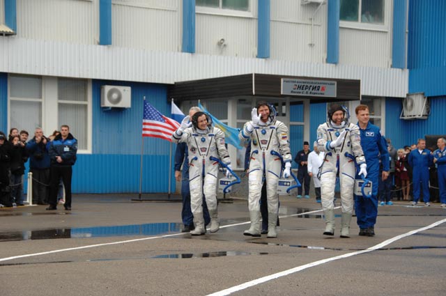 New Crew Arrives at Space Station