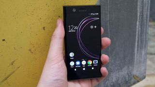 There's a small 4.6-inch 720p screen on the Sony Xperia XZ1 Compact