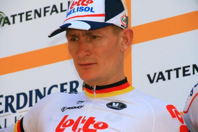 A good second place for german rider Andre Greipel (Lotto-Belisol)