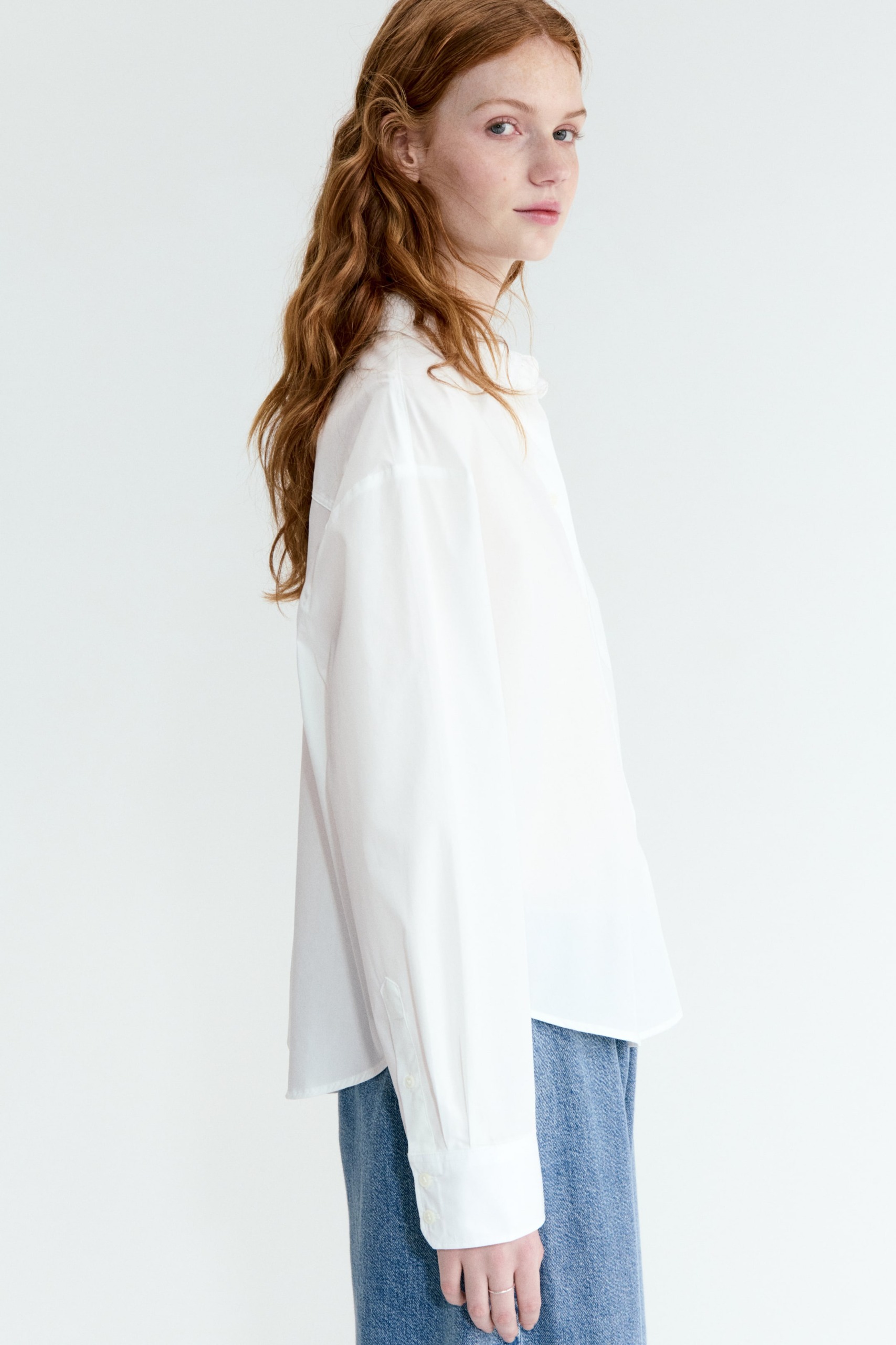 Oversized Poplin Shirt