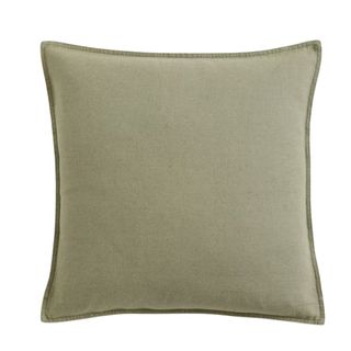 Linen blend cushion cover