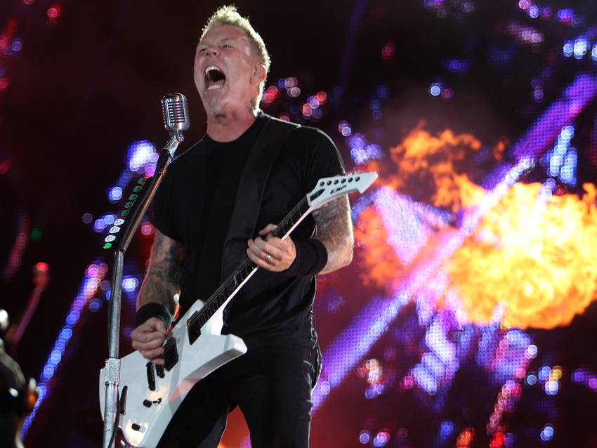 Is James Hetfield &#039;fired up&#039; about Lulu? Yep!