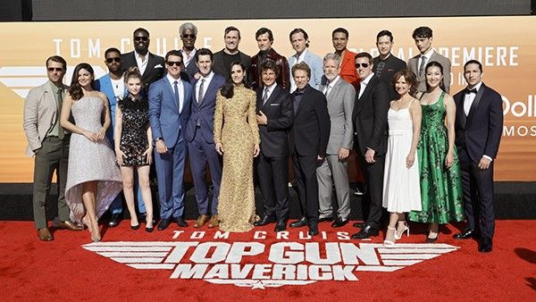 The cast of Top Gun: Maverick at global premiere