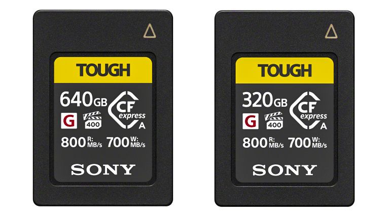 Sony Tough CFexpress Type A cards