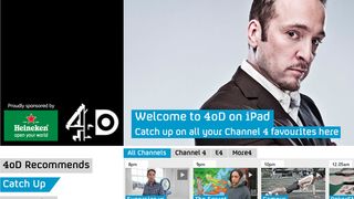 4oD for iOS and Android to get Live TV and offline viewing
