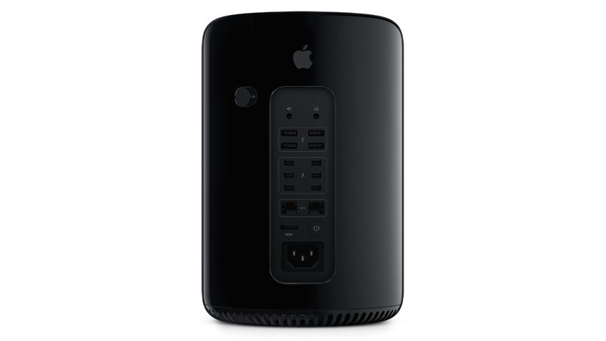 The new Mac Pro has multiple connectivity options.