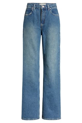 Free People We the Free Tinsley High Waist Baggy Jeans