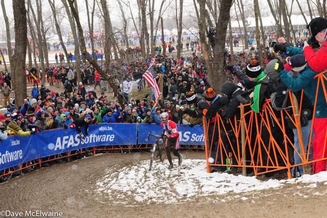 David Quist (NOR) seemed to have traction problems which forced him to run