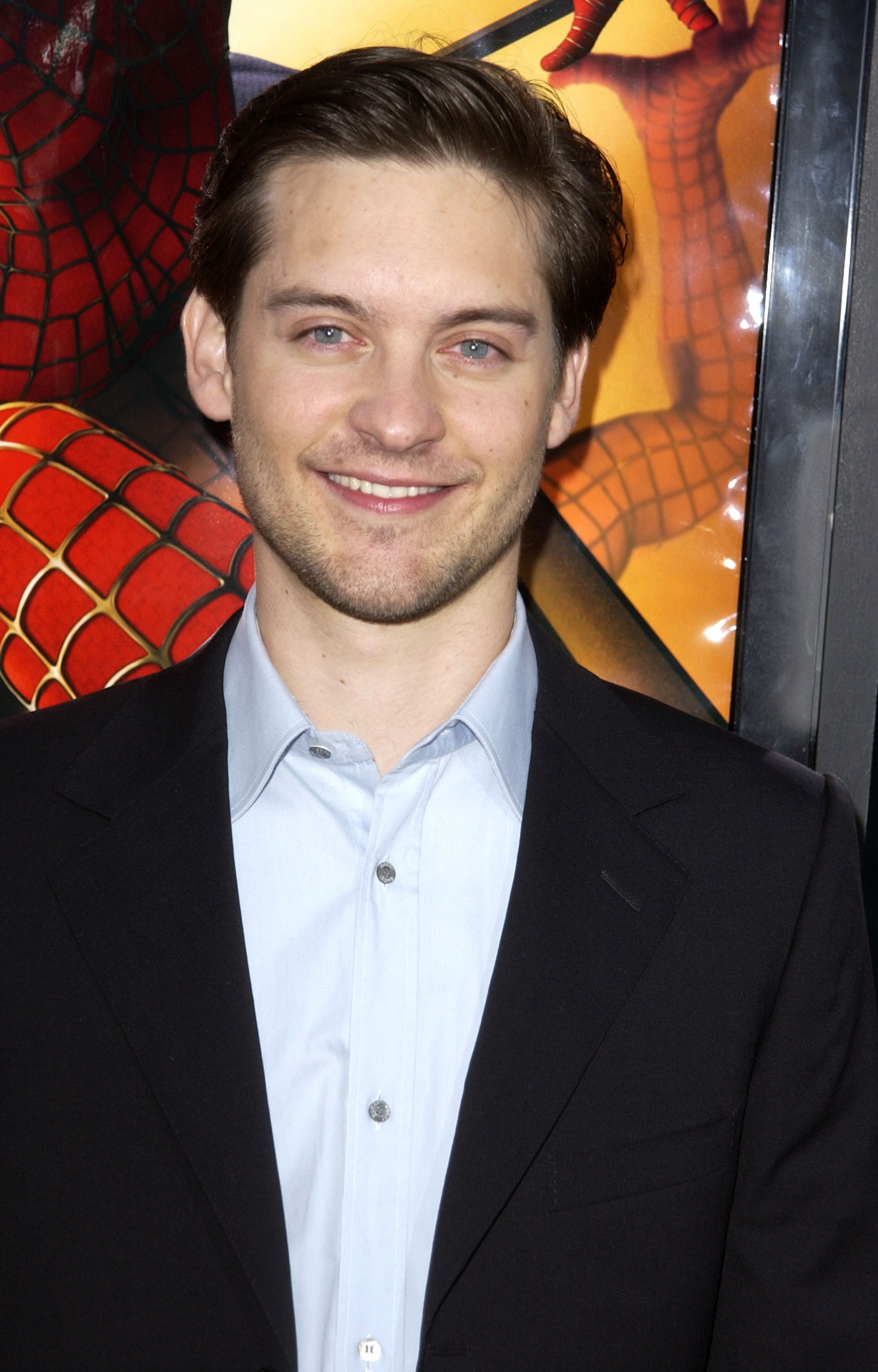 Tobey Maguire attends the Spider-man premiere