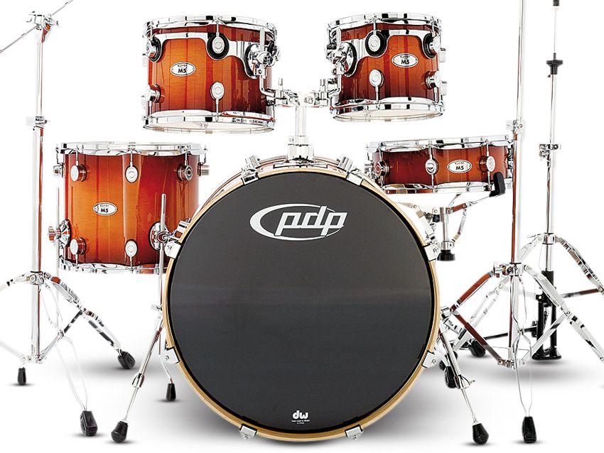 The 22" bass drum was chosen because it is the most popular size from PDP