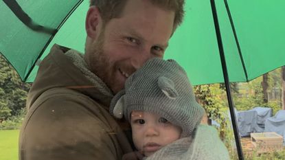 Prince harry and archie from netflix docuseries harry and meghan