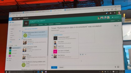 Get a message in your Office 365 Group from services as well as people