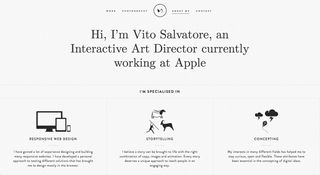 Web design portfolios - Vito Salvatore