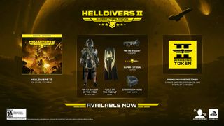 Helldivers 2 warbond token in Super Citizen edition