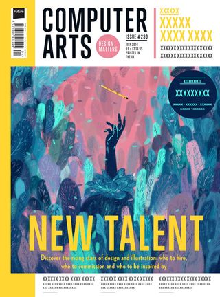 Cover design for CA's New Talent issue by Sam Rowe