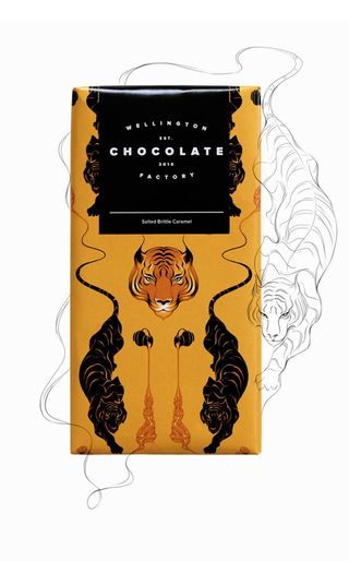 Wellington chocolate branding