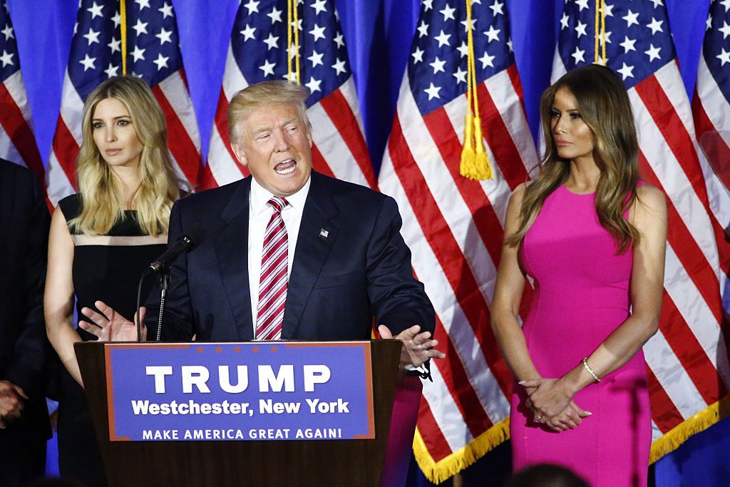 Trump speaks at his Westchester golf club