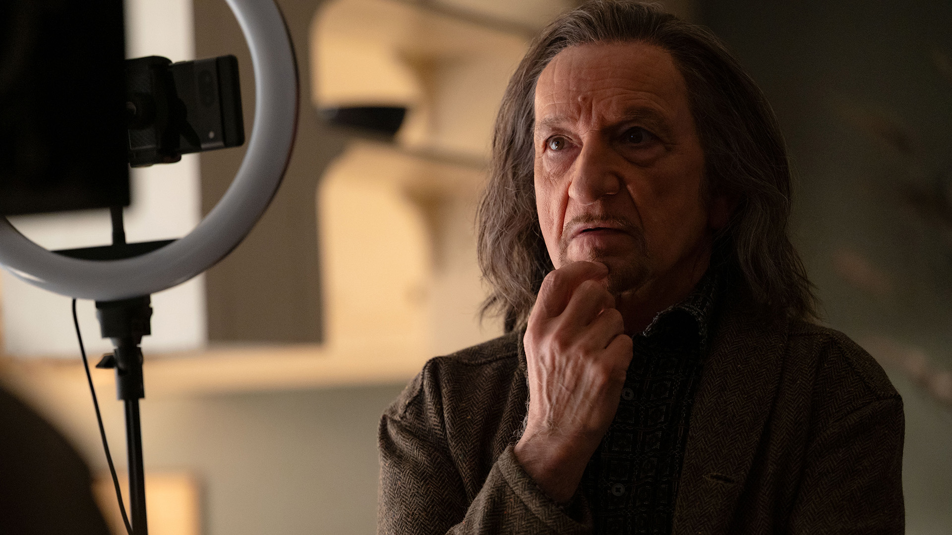 Ben Kingsley as Trevor Slattery in Wonder Man.