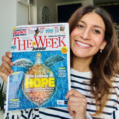 Donna with The Week Junior