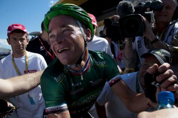 Thomas Voeckler (Europcar) was overjoyed with his stage win
