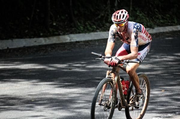 Todd Wells races toward second place