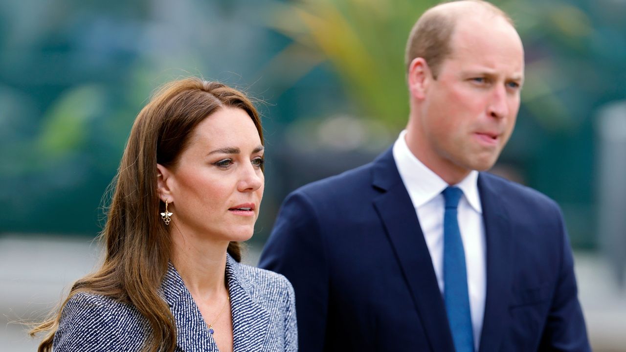 Prince William and Kate Middleton at an engagement