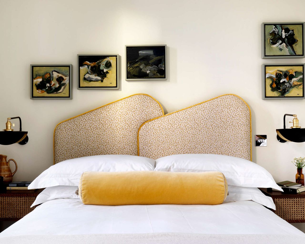 The shapely headboard trend is set to continue in 2022 Homes & Gardens