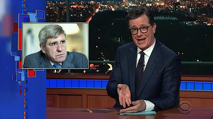 Stephen Colbert on Stephen Moore