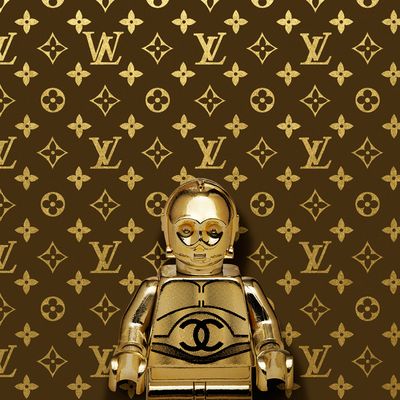 Personal protective equipment, Mask, Pattern, C-3po, Space, Toy, Fictional character, Revolver, Brass,
