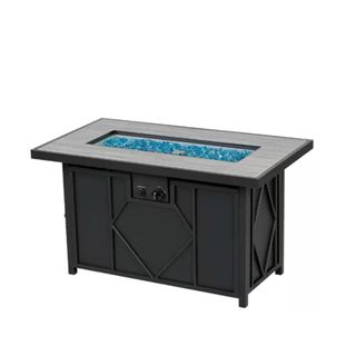 Fire Pit Table Rectangular Tabletop
