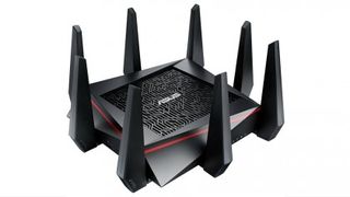 The Asus RT-AC5300 is a tri-band gigabit router