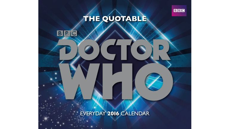 Official Doctor Who 2016 Desk Block Calendar